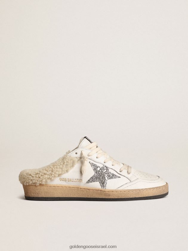נשים Golden Goose כוכבי כדור חבלים עם כוכב נצנצים ובטנת גזירה 246D24145
