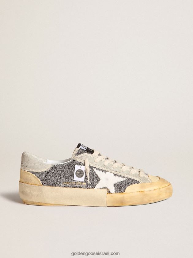 גברים Golden Goose מעבדת כוכבי על עם כוכב לבן ועליון נצנצים סברובסקי 246D24603