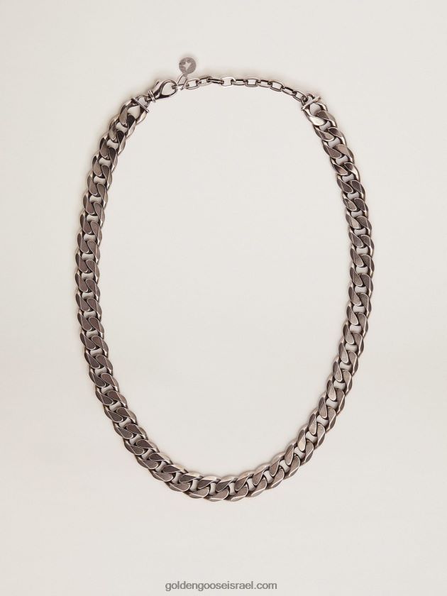 גברים Golden Goose שרשרת קולקציית jewelmates נצחית בצבע כסף עתיק 246D24839